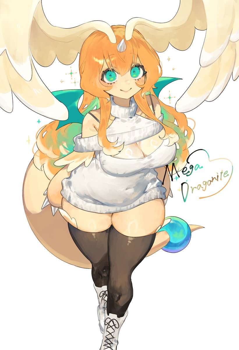toge77789's tweet photo. Mega Dragonite🧡💚🤍 https://t.co/3sUqZse9Rl