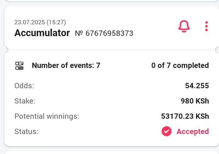 CoachMainoo's tweet image. Mini sgr
64 odds on dbbet
Ensure you place
Booking code👉7VDSE
Register account 👉refpa96317.com/L?tag=d_415281…
Promo code 👉 BASIL254
ENJOY BONUSES FOR UP TO 300 % ON FIRST DEPOSIT
TAXES ABSOLUTELY FREE