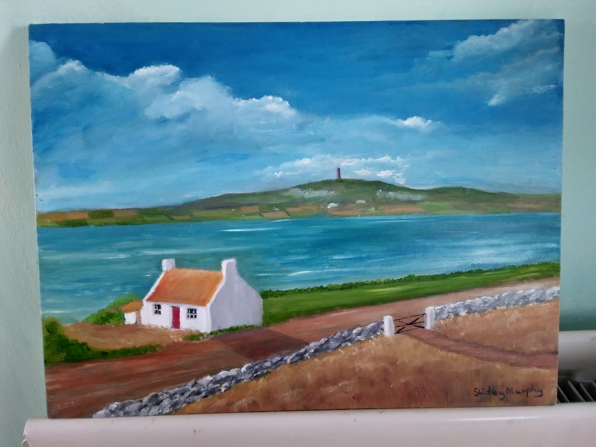 Quirey1983's tweet image. My mother finished her oil painting today of #Ards #portaferryroad here in #countydown for sale. On board, no frame. Approx16x12 inches. Collection from Ballywalter. £60
