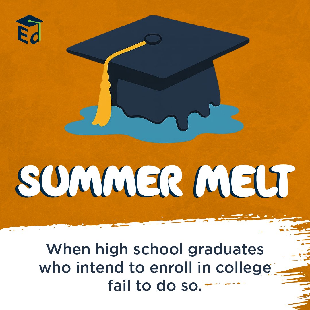 usedgov's tweet image. #DYK: Up to 40% of students who intend to go to college after graduating don't show up in the fall - a type of learning loss known as the "summer melt."
Use these four tips from @FAFSA to help your college-bound student stay on track: studentaid.gov/articles/summe… #SummerLearning