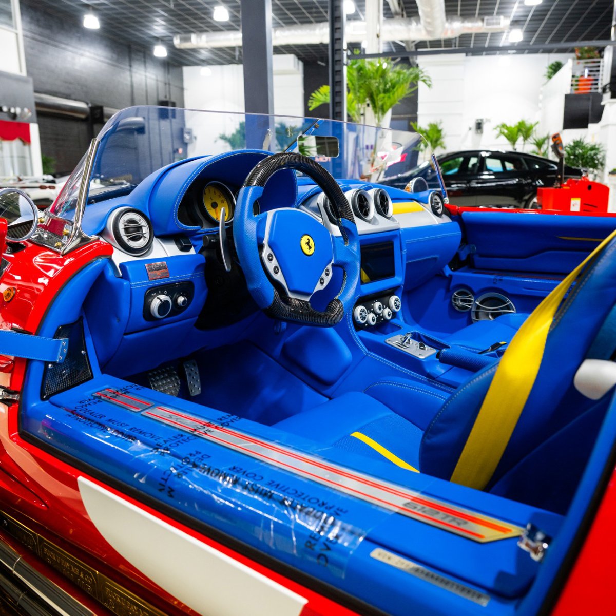 duPontREGISTRY's tweet image. Ferrari 612TR Teppista by S-Klub LA
This bespoke build started life as a 2008 Ferrari 612 Scaglietti and has been transformed into a wild, retro-modern tribute to the 1957 Ferrari 250 Testa Rossa.
The shell is hand-formed with no digital scanning just traditional craftsmanship…