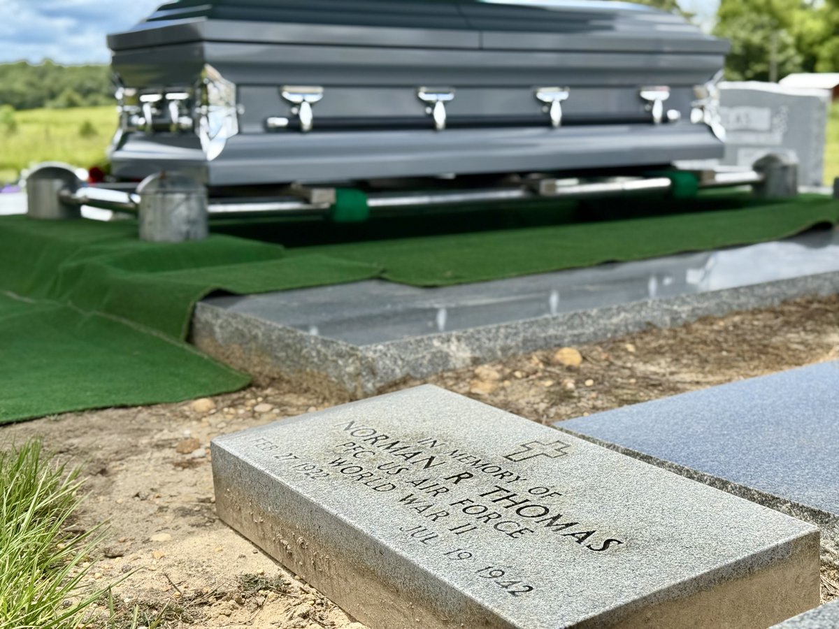WHSVnews's tweet image. More than 80 years after his death, a World War II veteran who was listed as missing in action has finally been laid to rest. | Story: whsv.com/2025/07/22/wor…