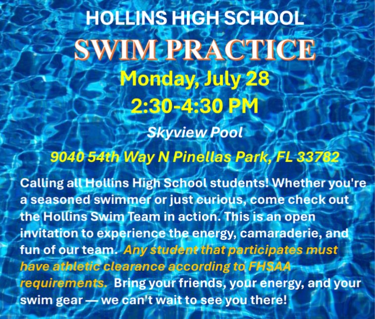 Hollins HS Athletics (@hshollins) on Twitter photo 