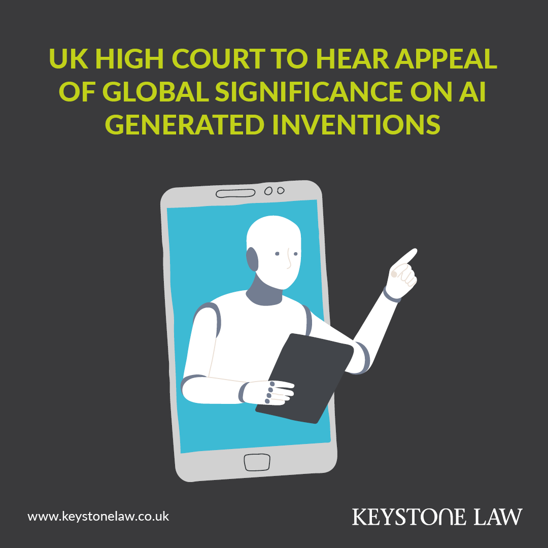 Our #tech lawyer Ryan Abbott will appear as an advocate in the High Court tomorrow in a hearing concerning the status of inventions generated using AI.  Ryan, along with partners Robert Peake and James Tumbridge, explain the significance of these cases. ow.ly/wZIh50WtUMN