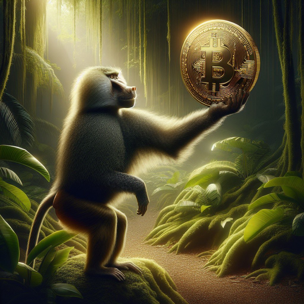 ☕️🌞 GM! 
HODL like an ape! 🦍