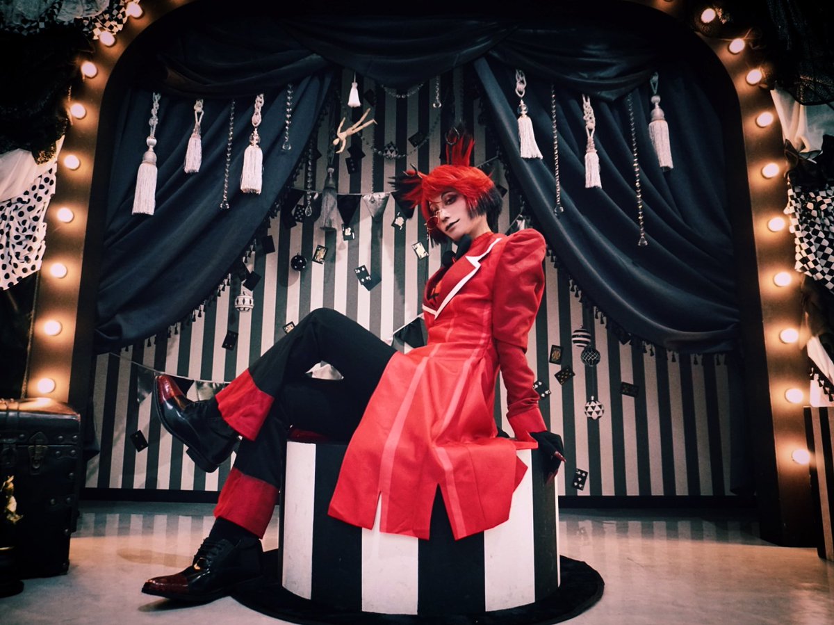 *cosplay　Alastor🦌📻

こっちもお気に入り！

#亥織写寮
📷亥織さん