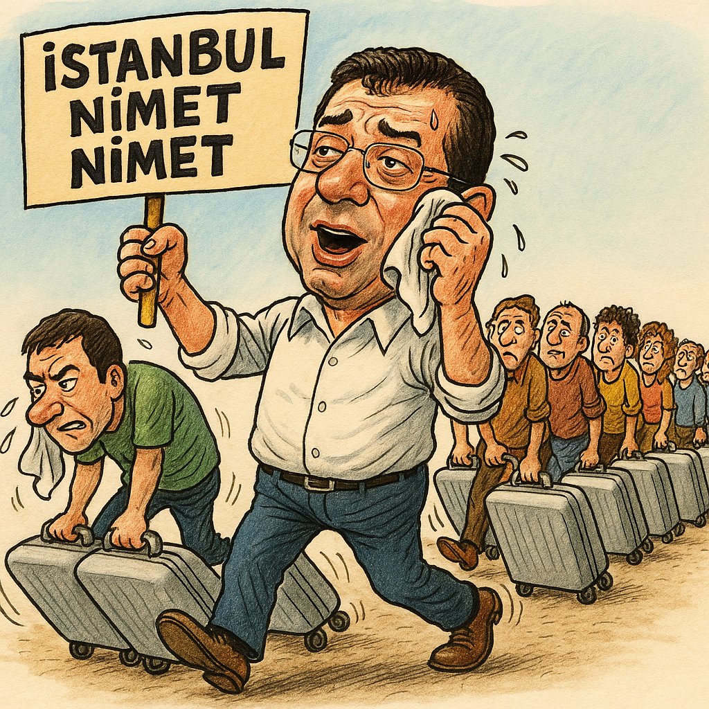 İmamoğlu:
İstanbul nimet nimet