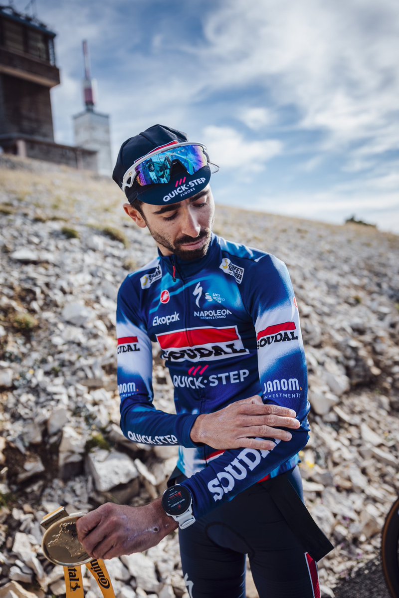 soudalquickstep's tweet image. Hey, @Info_janom!
We’re on top of the world ✊
#TDF2025
Photo: @BeelWout