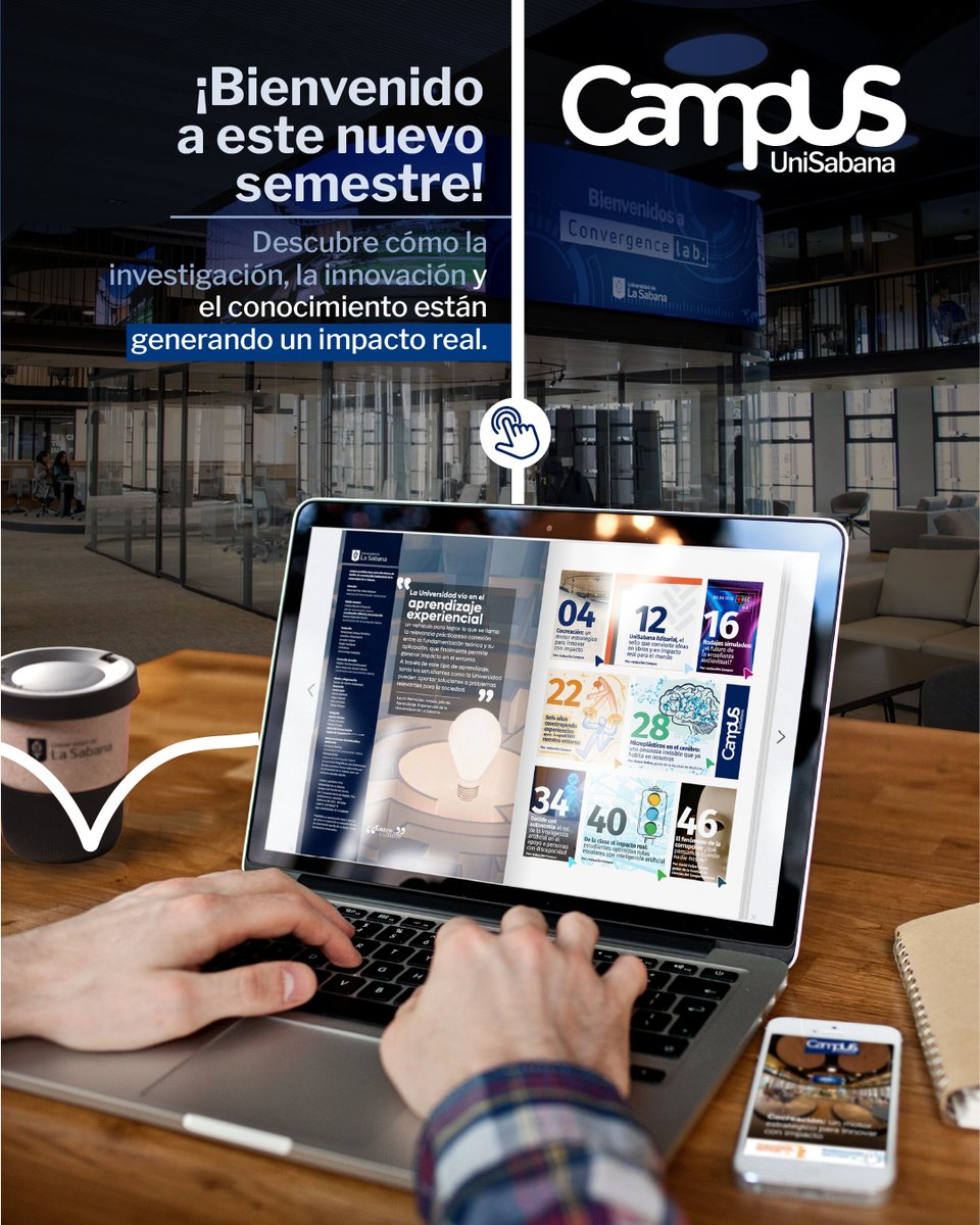 En esta edición de Campus celebramos la excelencia, el pensamiento crítico y el compromiso con el bien común. Conoce cómo se vive la educación en acción dentro y fuera del aula.

📖 Léela aquí: online.flippingbook.com/view/832756449/
