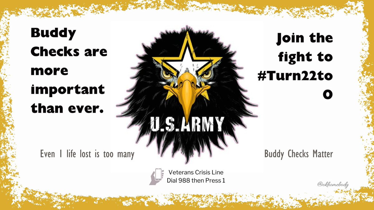 okhomebody's tweet image. 🇺🇸 WarriorWednesday✅VETERAN #BuddyChecks✅RH 🇺🇸
Good morning family. Keep fighting. You matter so much, make sure you fight for yourself just as hard as you would fight for others. I miss you and I love all y’all! ❤️🤍💙
** @mil_vet17 and @mcain1954 are on watch with…