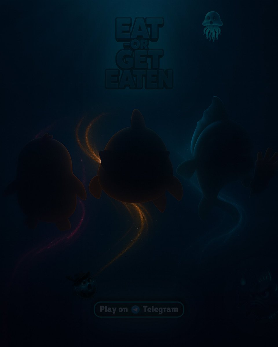 When seas turn wild, alpha goes to those who swim beneath the noise. 🌊

While volatility crashes overhead, three silhouettes gather power in the deep.

They know the crypto ocean’s only way: Eat or Get Eaten. Strategy decides who wins.

Season drops next week 🐧🐡🐟

Follow