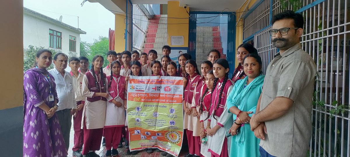 ABHWC Khabbal block nagrota surian ,kangra,h.p. (@hwckhabal) on Twitter photo TPT awareness session inA.B.P school Suknara .TPT (TB Preventive Treatment), which involves administering medication to prevent active TB in individuals with latent TB infection, is a key intervention in the fight to END TB.#TBMuktBharat
<a href="/CmoKangra/">CMO KANGRA HP</a>
<a href="/drrksood/">Dr Rajesh Sood Epidemiologist | TB Mukt Bharat</a> <a href="/dtohpkgr/">TB Mukt Bharat | Kangra Himachal (India)</a> TPT awareness session inA.B.P school Suknara .TPT (TB Preventive Treatment), which involves administering medication to prevent active TB in individuals with latent TB infection, is a key intervention in the fight to END TB.#TBMuktBharat
<a href="/CmoKangra/">CMO KANGRA HP</a>
<a href="/drrksood/">Dr Rajesh Sood Epidemiologist | TB Mukt Bharat</a> <a href="/dtohpkgr/">TB Mukt Bharat | Kangra Himachal (India)</a>