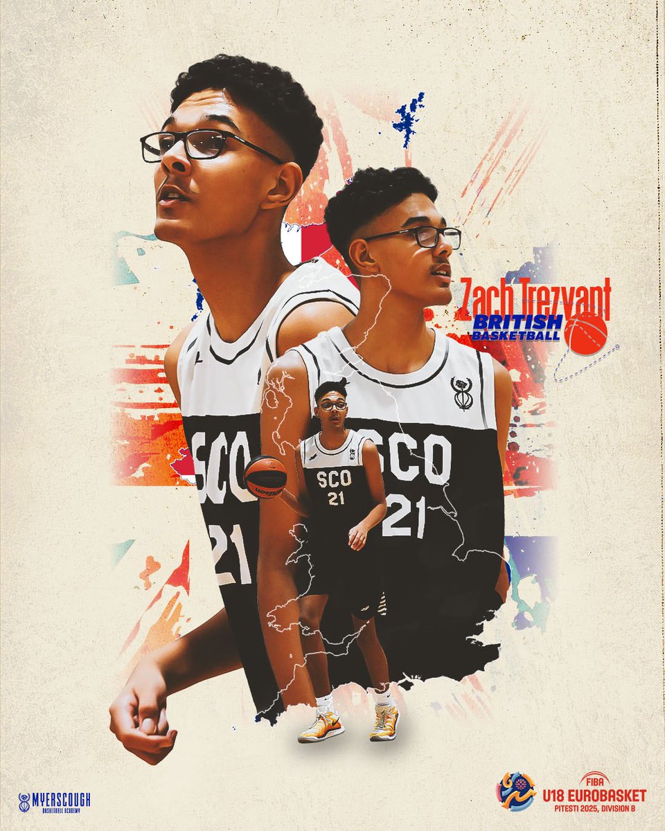 Congratulations to #MySco’s Zach Trezvant on being selected to represent <a href="/gbbasketball/">Great Britain Basketball</a> at the U18 Men’s EuroBasket in Romania! 🇬🇧

#GBBasketball