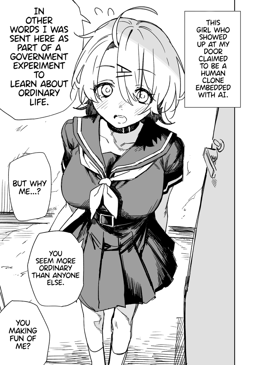 English version! [Teaching Clone-chan about "ordinary"!!] 