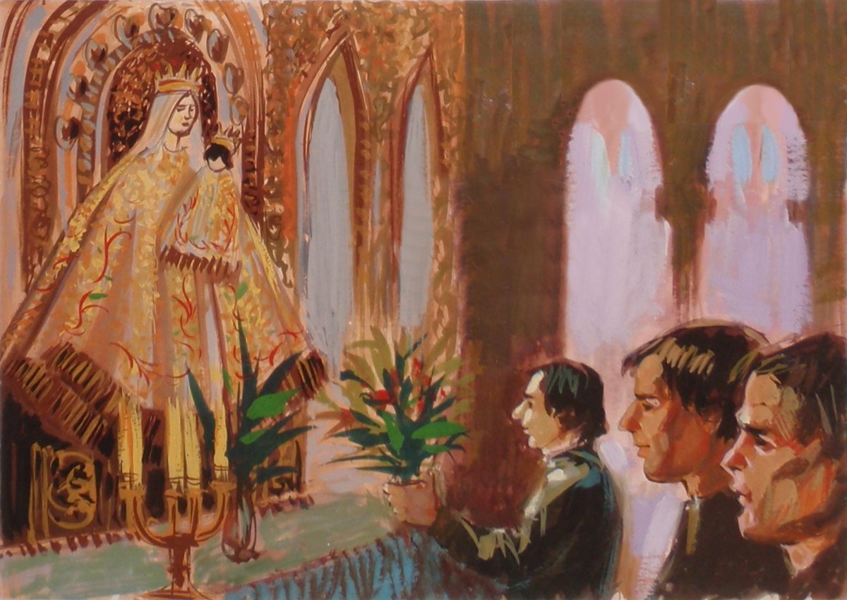 fms_champagnat's tweet image. Today, July 23, marks the #FourvièrePromise — when 12 priests committed to founding the Society of Mary.

Take part in the #VirtualPilgrimage:
🕍 Fourvière: q-r.to/bak6Bd
⛪ Saint-Jean: q-r.to/bak67H