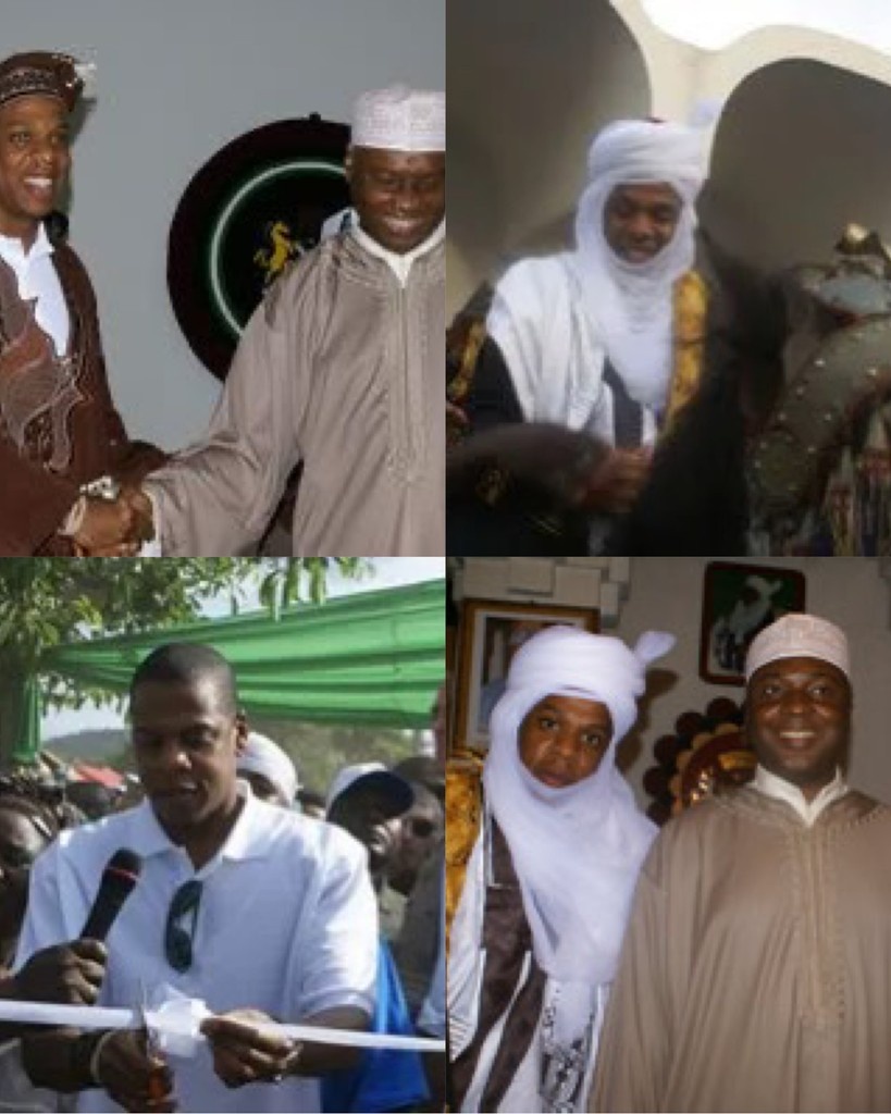 GRMDAILY's tweet image. In 2006, Jay Z visited Nigeria and was honoured with a chieftaincy title as the Head of Music in Ilorin State. A road was also named in his honour called the “Sean Jay Z Carter Road.”🇳🇬