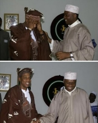 GRMDAILY's tweet image. In 2006, Jay Z visited Nigeria and was honoured with a chieftaincy title as the Head of Music in Ilorin State. A road was also named in his honour called the “Sean Jay Z Carter Road.”🇳🇬