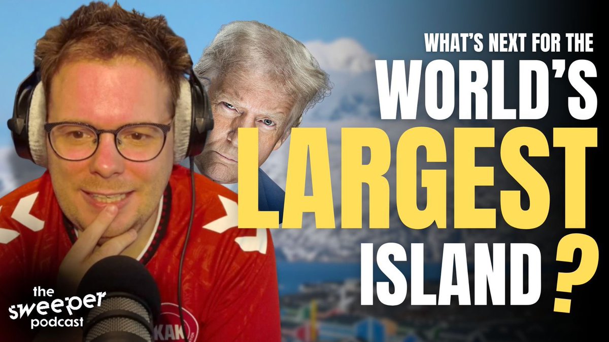 SweeperPod's tweet image. 🎉 OUR FIRST-EVER 10,000 LISTENER EPISODE! 🎉
When we started out with the podcast in 2023, our goal was to reach 🔟,0️⃣0️⃣0️⃣ listeners!
Two & half years later, our Greenland episode with @NickMiller79 has hit that target 🎯✅
Thanks to all our amazing listeners & supporters! 🤩