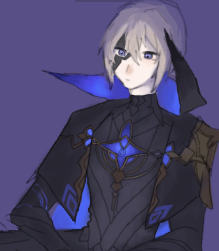 Neeeeee0619's tweet image. ←このアカウント最初期の絵　今→