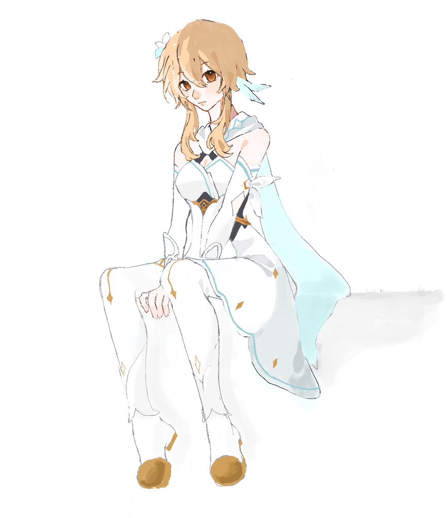 Neeeeee0619's tweet image. ←このアカウント最初期の絵　今→