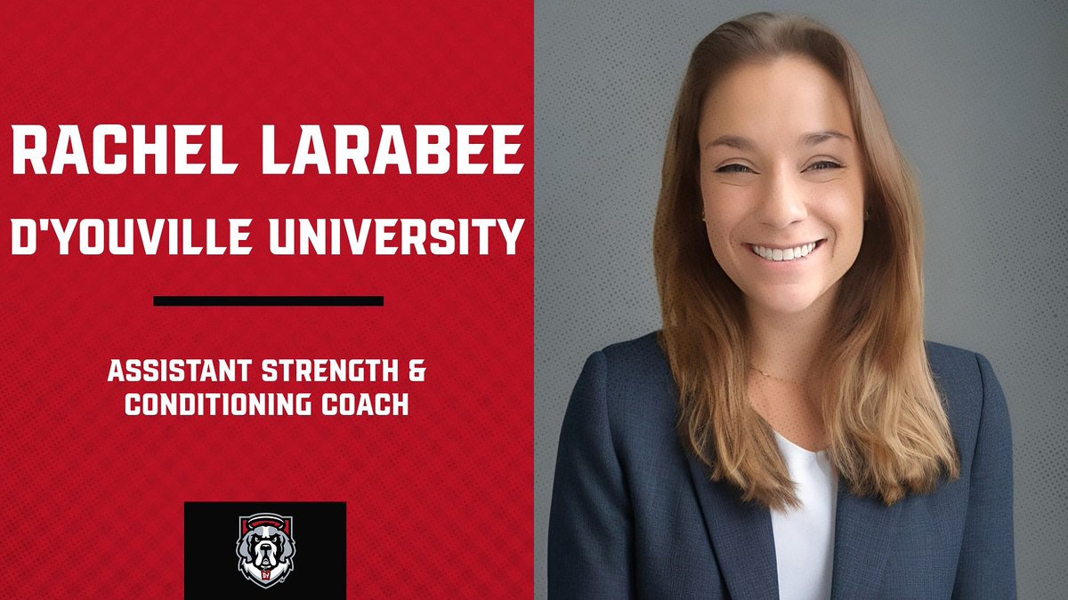 Saints fans, please join us in welcoming Rachel Larabee as our new Assistant Strength &amp; Conditioning Coach!! 💪🏼🐶

#GoSaints #FeedTheDawgs