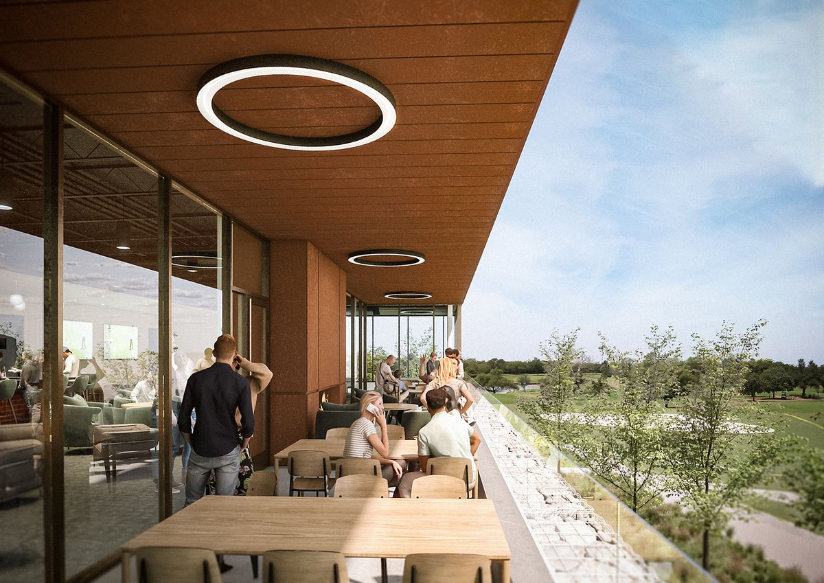 Construction is well underway on a new clubhouse for Lake Hefner Golf Course, 4491 S. Lake Hefner Drive. 

The modern, 18,000-square-foot, two-story building will showcase panoramic views of the golf course and Lake Hefner.