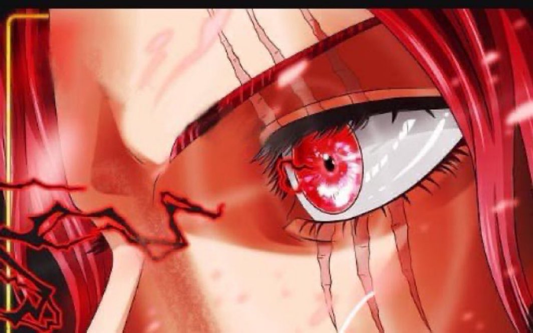 Dylan_D_Dio's tweet image. My goat shanks tried to get the ringed red eye like Dracule but he failed 😞