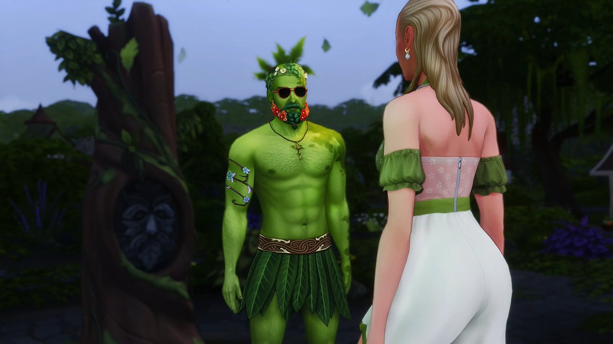 say hi to  Spruce Almighty🌿😄  

#TheSims4