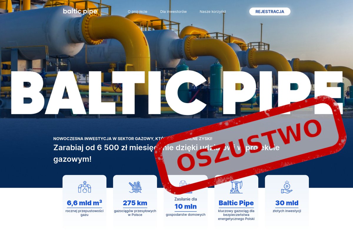 CERT_Polska's tweet image. ⚠️ Nadzwyczajna okazja do zarobku? Uważaj na fałszywe inwestycje!
🌐 Przestępcy codziennie zakładają setki stron internetowych wykorzystujących ten schemat oszustwa. Jeśli widzisz w internecie reklamę programów inwestycyjnych, giełd obiecujących ogromne zyski, osoby publiczne,…