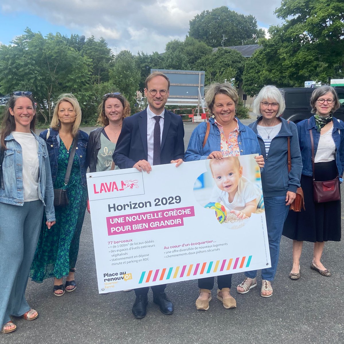 Une crèche plus grande et toute neuve en remplacement de la crèche À Tire D’Aile va voir le jour d’ici 2029 ! 

Au cœur de l’écoquartier Ferrié, cette crèche offrira un cadre pensé pour le bien grandir, dès les premiers pas.