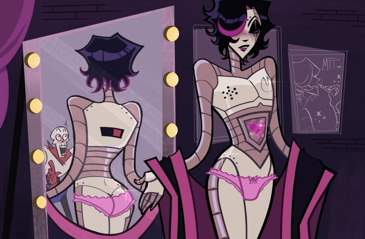 // SUGGESTIVE ART 

Impressive very impressive #undertale #mettaton