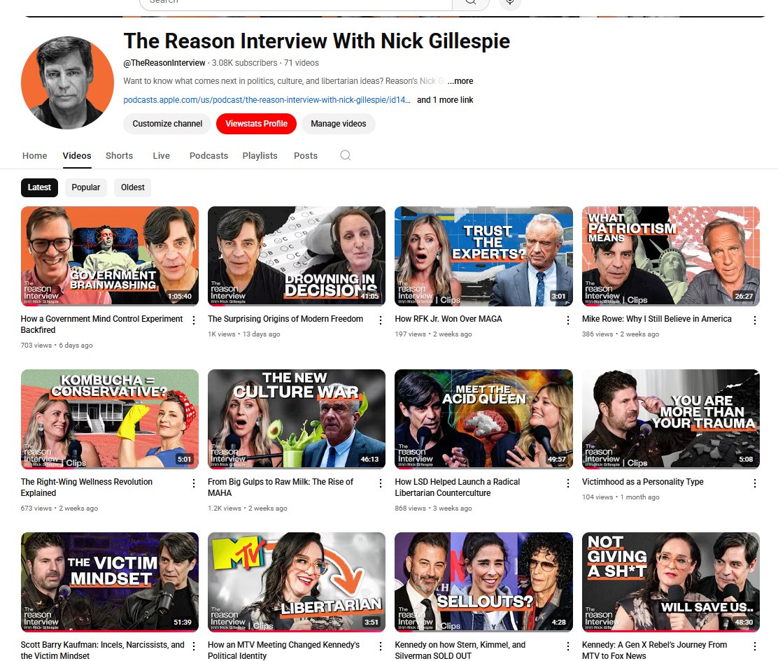 nickgillespie's tweet image. Subscribe to The Reason Interview at YT and get auto notifications when new eps go live! Today's is with @davidclowery, founder of Camper Van Beethoven and @TheBandCracker, @Spotify litigant, and lecturer at @universityofga. youtube.com/@TheReasonInte…