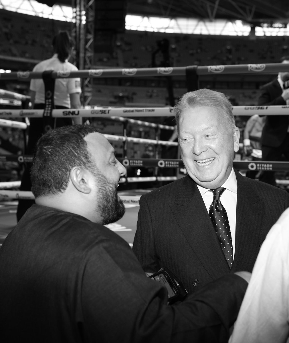 FrankWarren's tweet image. What a night it was at Wembley!