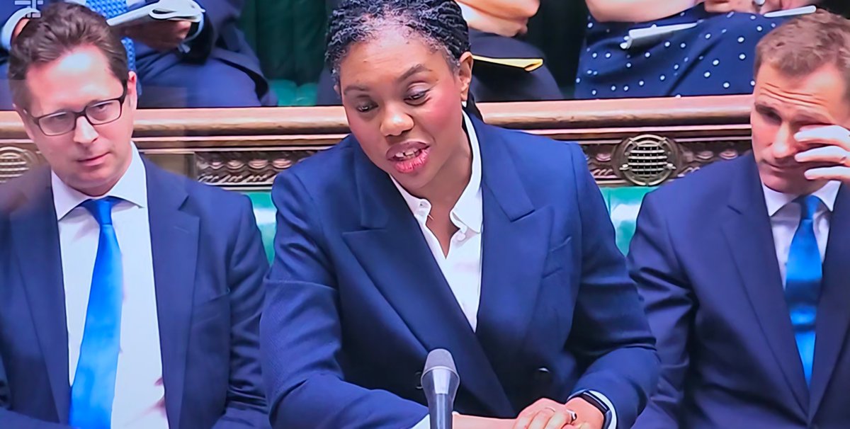 TStandfield1789's tweet image. Kemi Bay-denoch bleats about the government clamping down on work by asylum seekers as "barely scratching the surface".
Well, it's more than the government she was in did.
Why didn't Tory Party do anything?
They only had 14 years.
@KemiBadenoch @Conservatives @CPhilpOfficial