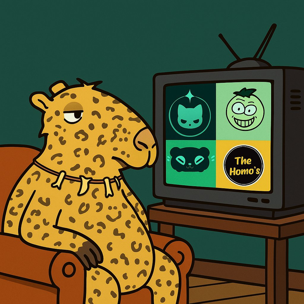 capybros1's tweet image. gCapy (Reply, Yes, it’s also FREE) 🧢
Advice #1: Don’t be like Ruger & the Fat CapyBros collab, build, drink… then disappear. Be a Fudder instead.
Giving away 🐾: (Big Spots Only for Holders)
x1 @MelioHL GTD Spot
x1 @1hypefp GTD Spot
x1 @BearaclesHL GTD Spot
x1 @HomosNFT GTD…