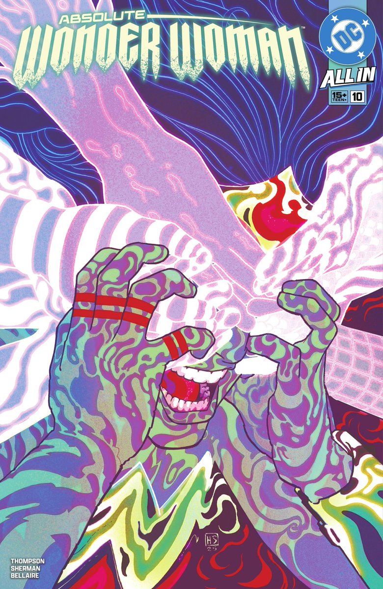 JTWonderdome's tweet image. Absolute WW #10 is such a bold and amazing issue. Circe loving Diana wanted her daughter to be safe, Hecate telling Circe that Diana is a weapon that will destroy the system, and Diana inherent nature protect and love people and all living things. Another perfect issue