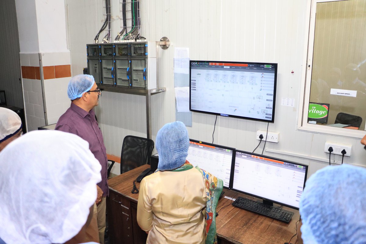 ManagingTrustee's tweet image. Had the opportunity to visit the Manor Heritage Plant in Palghar, Maharashtra today.

Grateful to Regional Head Harish Sakunde Garu, Plant Manager Kailash Shinde Garu, and Sr. Project Manager Prakash Tare Garu for the warm welcome and detailed briefing.

Reviewed the plant…