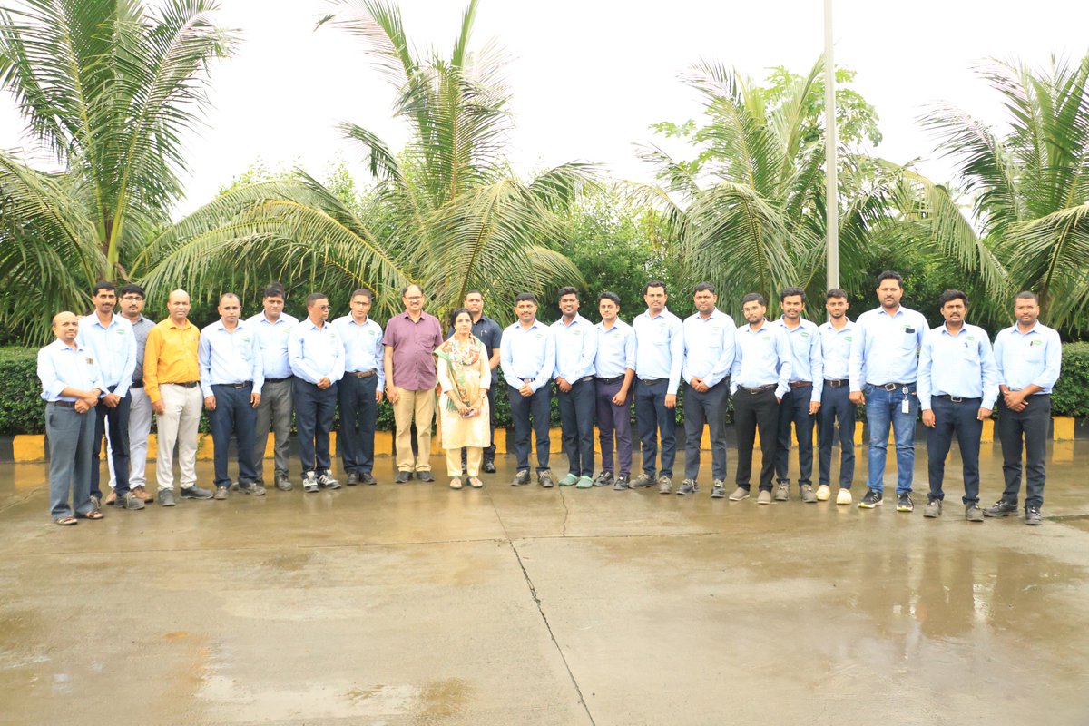 ManagingTrustee's tweet image. Had the opportunity to visit the Manor Heritage Plant in Palghar, Maharashtra today.

Grateful to Regional Head Harish Sakunde Garu, Plant Manager Kailash Shinde Garu, and Sr. Project Manager Prakash Tare Garu for the warm welcome and detailed briefing.

Reviewed the plant…