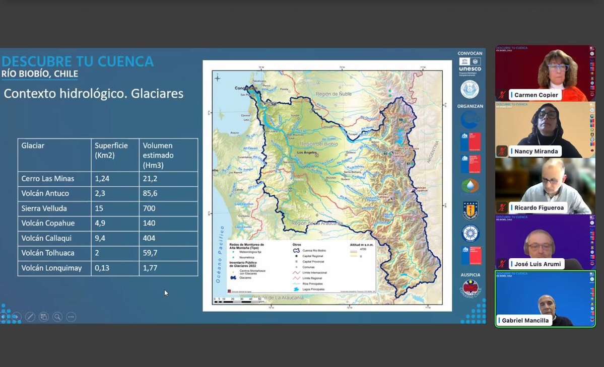 UNESCOmvdo's tweet image. 🌊 ¿Conocés tu cuenca? En el seminario “Descubre tu Cuenca: Río Biobío, Chile🇨🇱”, organizado por el Programa Hidrológico Intergubernamental y CoNaPHI Chile, reflexionamos sobre el valor del agua y el rol de las comunidades en su gestión.
En la apertura participó Flavio Scasso,…