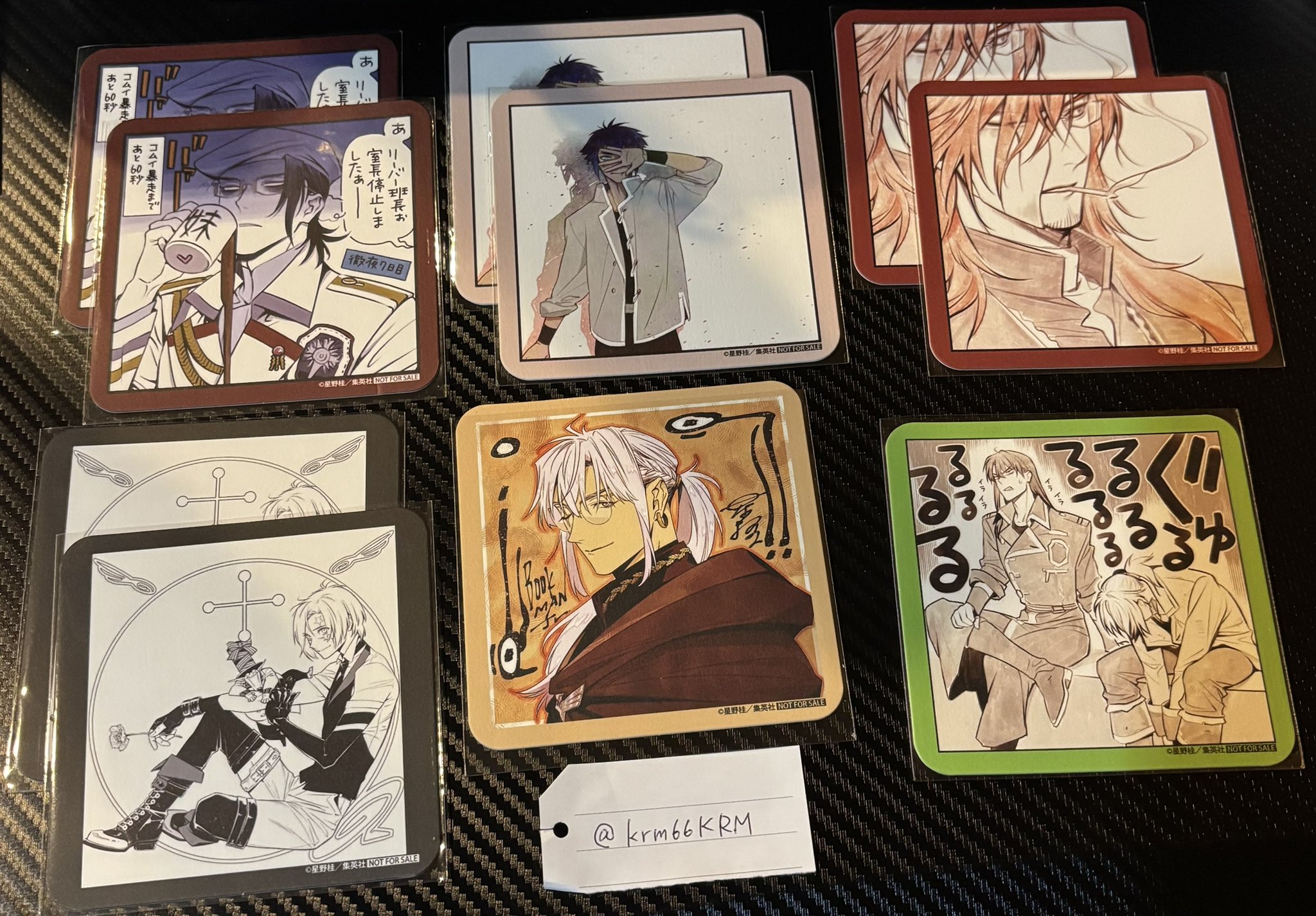 【D.Gray-man】ブロマイド、コースター⇔コンプセット【Dグレカフェ】 衣@大阪Dグレカフェ楽しかった！！ on X: 