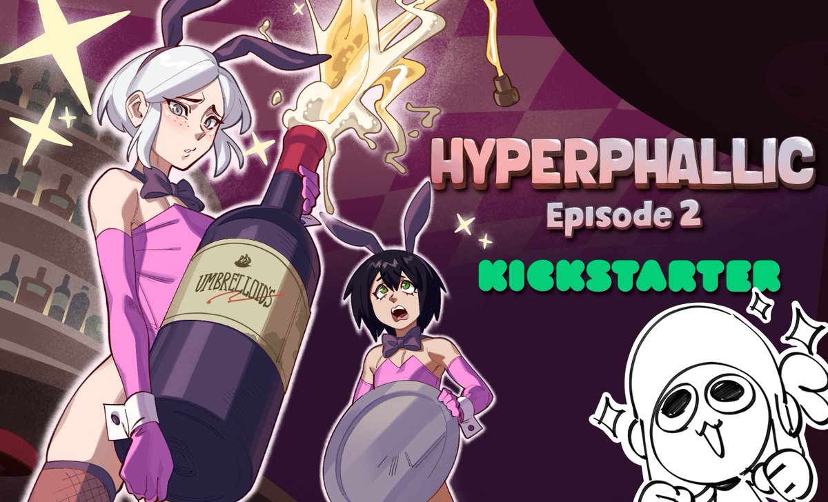 The Helmet Guy (@thehelmet_guy) on Twitter photo Happy to announce that I'll be working w/ <a href="/umbrelloid/">Umbrelloid</a> to be the artist for Hyperphallic episode 2
Kickstarter launches August 1st, support the horny boy action if you can, link in the post! Happy to announce that I'll be working w/ <a href="/umbrelloid/">Umbrelloid</a> to be the artist for Hyperphallic episode 2
Kickstarter launches August 1st, support the horny boy action if you can, link in the post!