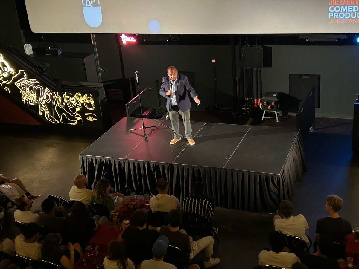 Thanks Eindhoven. Lovely old art house cinema venue converted for comedy.