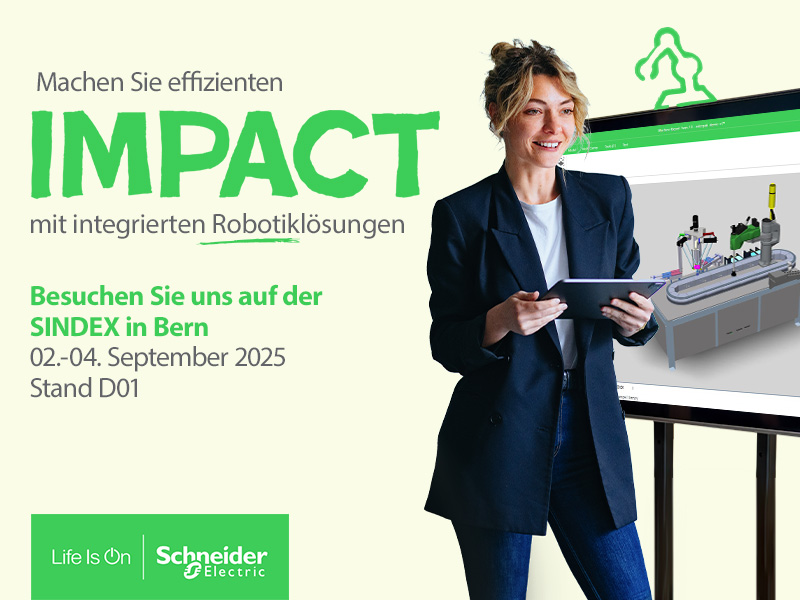 MaxenceProuvost's tweet image. #SINDEX2025, vous pourrez découvrir le vaste portefeuille de Schneider Electric dans les domaines de l'automatisation numérique et de la multi-robotique. Découvrez ici un aperçu ➡️ spr.ly/6015fyoZ7 #SINDEX #Automatisation #Robotique #GreenIndustry #IndustrialAutomation
