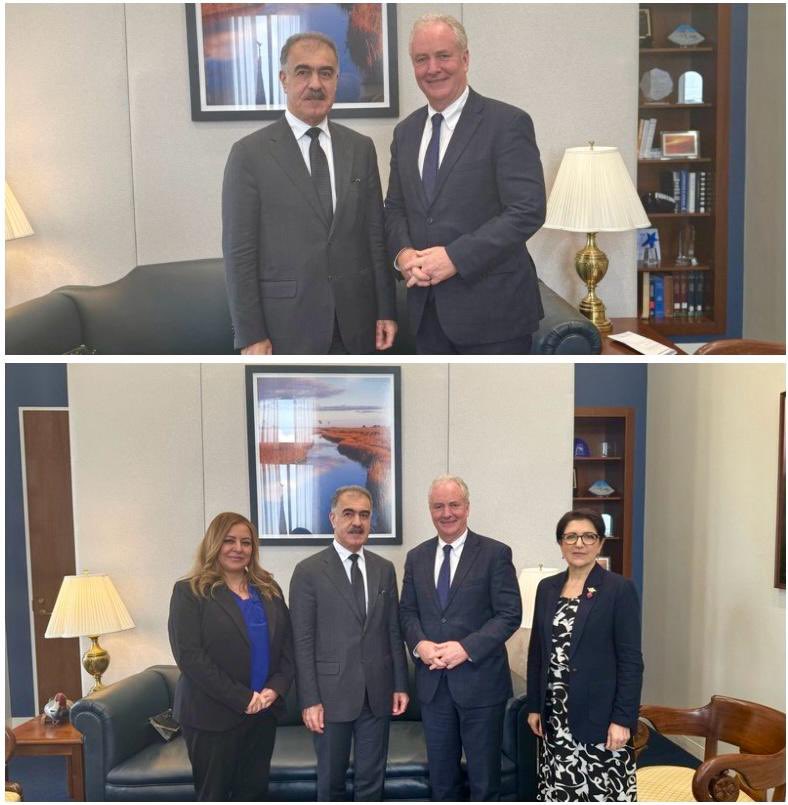 SafeenDizayee's tweet image. زۆر خۆشحاڵبووم بە بینین و کۆبوونەوە لەگەڵ @ChrisVanHollen. گفتوگۆ و بیروڕامان لەبارەی بارودۆخی سیاسی و ئاسایشی ناوچەکە بەگشتیی گۆڕییەوە و دووپاتمان لە بەهێزکردنی پەیوەندییەکان کردەوە.
سوپاس و پێزانینم بۆ دۆستایەتی سیناتۆر کریس و پشتیوانیکردنی بەردەوامی هەرێمی کوردستان دەربڕی.