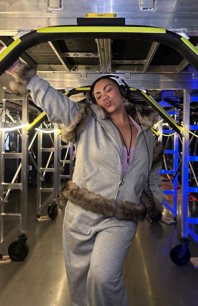MayhemBallTour's tweet image. Parris Goebel stuns backstage at the MAYHEM Ball Tour.