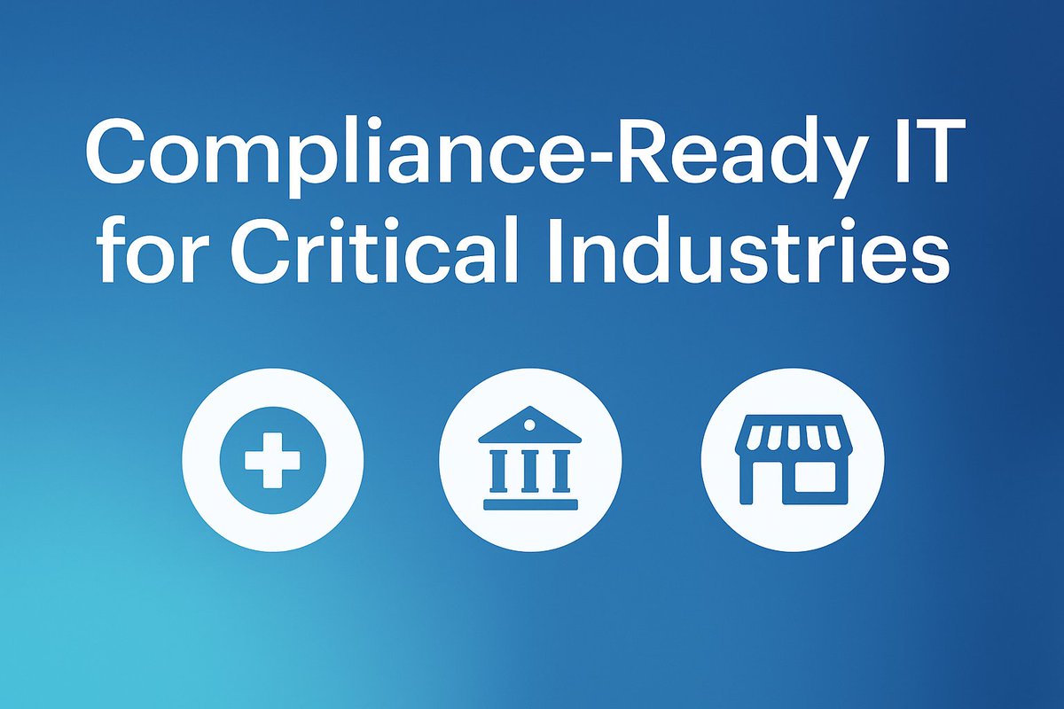 InVisionSource's tweet image. Compliance-Ready IT for Critical Industries 🤔 - mailchi.mp/invisionsource…
