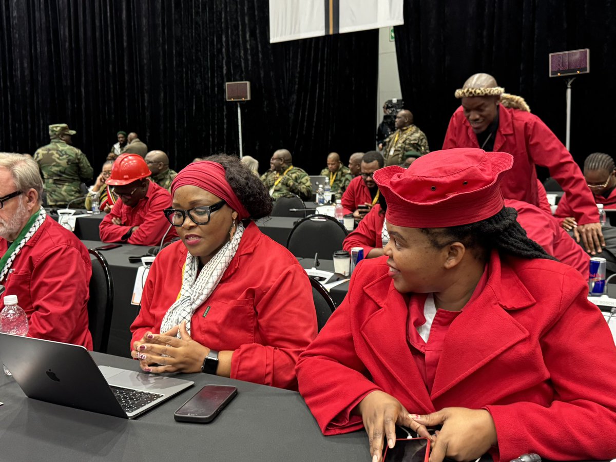 SixoGcilishe's tweet image. Today the National Assembly is finalizing the national budget, where GNU lawmakers legitimize an austerity budget.
The EFF Battalion will be in Khayelitsha on Saturday as we celebrate the EFF 12th anniversary.
You are all invited.
#EFFTurns12