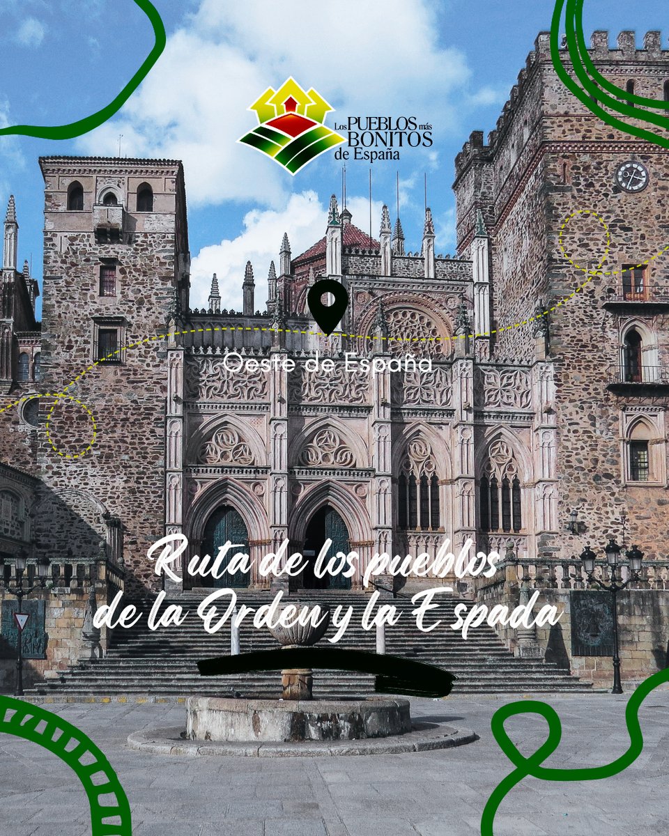 LosPueblosmbe's tweet image. ⚜️🛡️ Ruta de la Orden y la Espada ⚔️🏰
👉 Descubre todos los detalles en: lospueblosmasbonitosdeespana.org/ruta-pueblos-o…
Un viaje épico entre fortalezas, pueblos medievales y paisajes que parecen sacados de una leyenda. Cada parada es una historia viva: castillos que aún imponen, calles de piedra que…