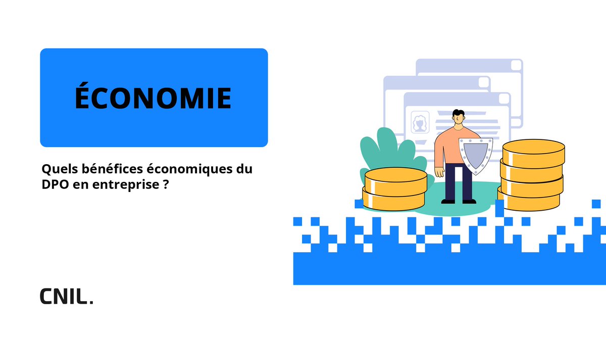 CNIL's tweet image. La CNIL a étudié les bénéfices économiques liés à la présence d’un DPO au sein des entreprises. L’analyse montre qu’elle est souvent profitable, en particulier pour les entreprises adoptant une approche positive de la conformité RGPD 👉 cnil.fr/fr/quels-benef…

@afcdp