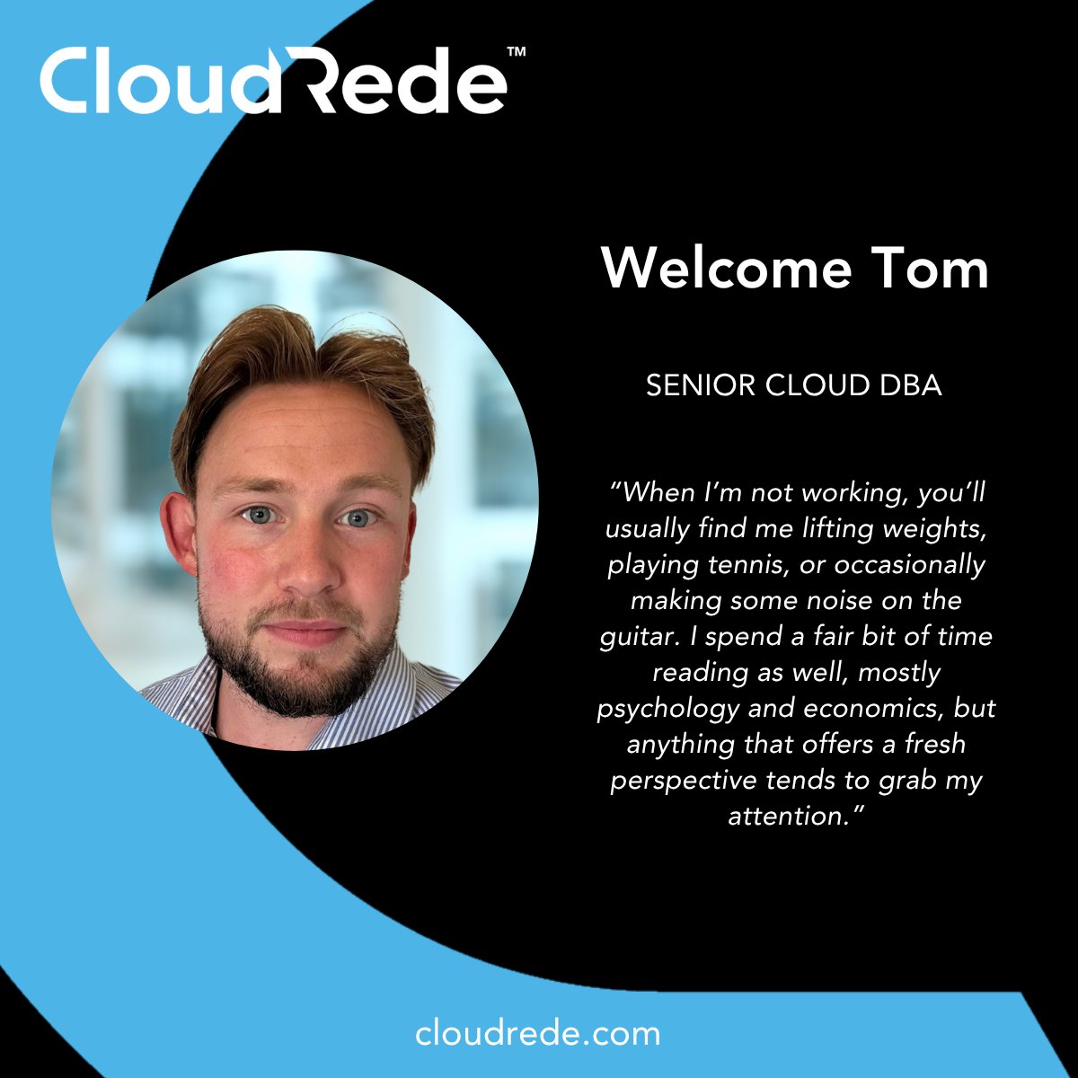 cloudredeltd's tweet image. 🚀 Another brilliant addition to #TeamCloudRede! Tom&apos;s our 3rd hire this year and we’re excited to be growing as more clients look for SQL specialists who can work alongside their teams and offer dependable support when it counts.

Big welcome, Tom 🙌

#SQLExperts #CloudCareers